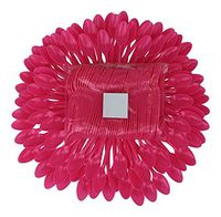 B-Kind Party Pack 100 Count Cutlery Thick Strong and Durable Medium Weight Disposable Spoons for Camping, Picnics, Parties, and Wedding (Pink)