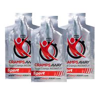 CrampsAWAY Sport - 3 Pack/All Natural, Instant Relief for Muscle Cramps, Including Leg, Foot, Calf, Hand and Night Cramps Too.