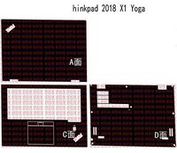 Special Red Leather Skin decals stickers Cover guard For Lenovo Thinkpad X1 YOGA 3rd Gen 14" 2018 release