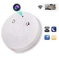 Smoke Detector Camera Hidden Spy Camera XDMYWH Night Vision 1080P Wireless Nanny Cam with Motion Detection Loop Recording for iPhone Android