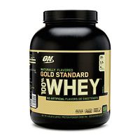 OPTIMUM NUTRITION GOLD STANDARD 100% Whey Protein Powder, Naturally Flavored Vanilla, 4.8 Pound (Packaging May Vary)
