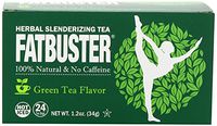 Fatbuster Weight Lost Herbal Slenderizing Tea Green Tea Flavor 24-Count (Pack of 4)
