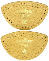Pedag Step 16647 Symmetrical Self Adhesive Arch Support Inserts, Tan Leather, Small