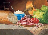 Hi-Look Microfiber Cleaning Cloth - Bacon, lettude, and tomato