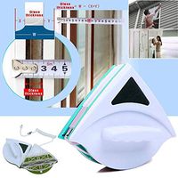RoseSummer Glass Surface Wiper Cleaning Brush Double Side Magnetic Window Cleaner