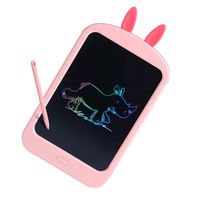 GEDIAO LCD Doodle Board Drawing Board for Little Girl Educational Birthday Gifts as Girls Toys Age 2-6, Electronic Doodle Pads for Girls (Rabbit Theme)
