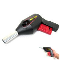 Barbecue Air Blower BBQ Hand Fan BBQ Grill Charcoal Fire Booster Outdoor Cooking