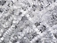 White Crinkle Paper Shred