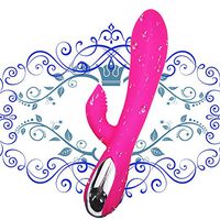 Waterproof Rabbit Vibrantor for Women with Dual Motors 12 Powerful Vibranting Modes for Intense Clitt Orgasmn, Paloqueth Rechargeable Clitorial Vibrartor Stmulator for Couples Play Whisper Quiet