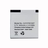 FidgetFidget OEM Genuine 950mAh Battery C474705100T for BLU Dash Jr D140 D141S D141W