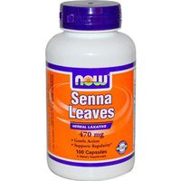 NOW Foods - Senna Leaves 470 mg 100 caps