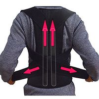 Posture Corrector Back Support Shoulder Brace Belt for Men Women Adjustable S