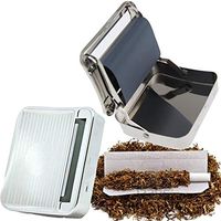 Metal Tobacco Cigarette Rolling Machine Automatic Roller Box TIN Holder ROLL