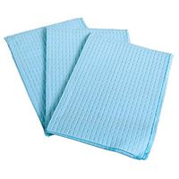 BodyMed® 3 Ply Tissue/Poly Professional Towels – Disposable Paper Towels – Case of 500 – Blue