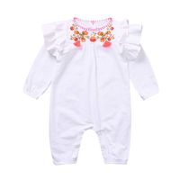Sharemen Newborn Baby Boy Girl Letter Long Sleeve Romper Bodysuit Outfit Clothes (18-24 Months, White26)