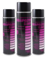 Carpet / Rug & Upholstery Cleaner Spray 18oz Cans 3pc Lot