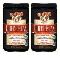 Barlean's Forti-Flax, Ground Flaxseed, 16 Ounces (2 Pack)