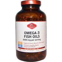 OLYMPIAN LABS Omega-3 Fish Oils,1GR, 240 SGEL