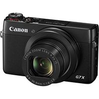 Canon PowerShot G7X with 32GB SDHC SD Memory Card Class 10, Cleaning Pen, Camera Case, Flexible Tripod Deluxe Package - International Version (No Warranty)