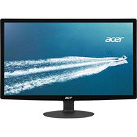 Acer LCD Widescreen Monitor, 24in Display,Full HD Screen, 5 ms, TN Film, Black (Renewed)