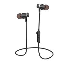 YRD Tech Sports Earphone Stereo Super Bass Earphones Noise Isolating Headset Wireless BT4.2 Stereo Earphone Earbuds Sport Headphone Headset Support SD Card (Black )