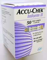 ACCU-CHEK Inform II TEST STRIPS - 1 BOX OF 50 COUNT