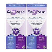 Clean Balance Feminine Freshness Kit (Part 1 Cleans: 4.5oz Bottle; Part 2 Balances: 0.07 oz Gel Applicator), Multi Pack