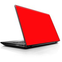 15 15.6 inch Laptop Notebook Skin Vinyl Sticker Cover Decal Fits 13.3" 14" 15.6" 16" HP Lenovo Apple Mac Dell Compaq Asus Acer/Solid Red Color