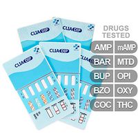 MiCare [5pk] - 10-Panel Urine Drug Test Card (AMP/BAR/BUP/BZO/COC/mAMP/MTD/OPI/OXY/THC) #MI-WDOA-9104