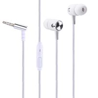  Orcbee  _Universal 3.5mm in-Ear Stereo Earbud Earphone Headset with Mic for Cell Phone PC (White)