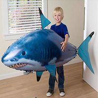 Remote Control Shark Toys, Air Swimming Fish, Infrared Radio-Controlled Flying Balloons, Nemo Clown Fish, Kids Toys, Party Gift Decorations