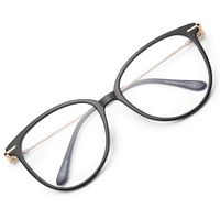 Gaoye Computer Blue Light Blocking Glasses Women/Men,Spring Hinge TR90 Lightweight Frame Anti Glare UV Lens - 0.0 Diopter (Light Black Frame/Transparent Lens)