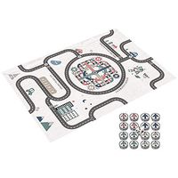 TbpersicwT Home bedroom carpet door mat, Baby Toddler Flying Chess Waterproof Play Mat Carpet Set Early Learning Toy - 180cm x 120cm