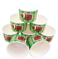 Game Day Football Party Paper Dessert Cups, Pack of 8