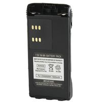 HNN9008 1500mAh Ni-MH Battery Compatible for Motorola MTX8250 MTX9250 PR860 PRO5150 PRO7150 PRO9150 HT750 HT1250 HT1550 Two Way Radio with Belt Clip HNN9008A HNN9008AR HNN9009