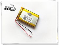 BIHUADE 3.7V 1600MAH 803450 Polymer Lithium Battery for MP4 GPS MP3 Bluetooth Stereo DIY Gift