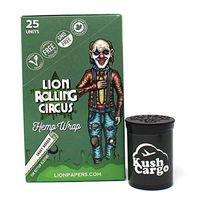 Lion Circus Hemp Wraps Natural Flavor (24 Packs - Full Box)