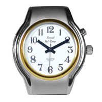 Ladies Spanish Royal Tel-Time One Button Talking Watch w-Expansion Band