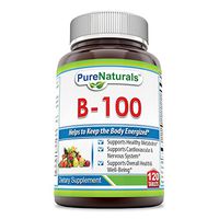 Pure Naturals B-100 Complex Tablets, 120 Count