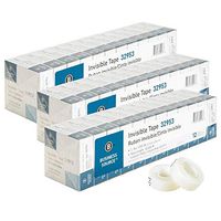 Invisible Tape, 1 Core, 3/4x1000, 36/PK, Clear (BSN32953)
