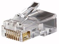 Klein Tools VDV826-603 Modular Data Plugs RJ45 CAT6, 25-Pack