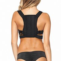 LifeShop StancePRO Spinal Cord Aid Straight Stance Steel Posture Gripping Back and Chest Brace