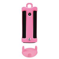 Fintie Protective Case for Amazon Tap - Light Weight Shock Proof Silicone Sling Cover Compatible with Charging Cradle, Pink(SAAB036AD-US)