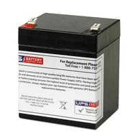 Double Tech DB12-4.5 12V 4.5Ah Replacement Battery with F2 Terminals