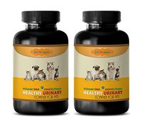 BEST PET SUPPLIES LLC dog bladder supplements - HEALTHY URINARY COMPLEX FOR PETS - DOGS AND CATS - ADVANCED FORMULA FOR BEST HEALTH - dog cranberry pills - 180 Chews (2 Bottle)