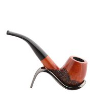 Detachable Wood Pipe, Wooden Cigarette Pipe Handmade, Fathers Day New Year Christmas Perfect Gift Flower Carved Surface