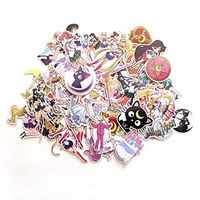 56pcs Sailor Moon 90s Art Print Home Decor Wall Notebook Phone Luggage Laptop Bicycle Scrapbooking Album Stickers