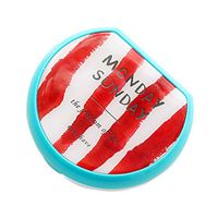 Stylish Contact Lens Case Portable Contact Lenses Containers with Mirror Red