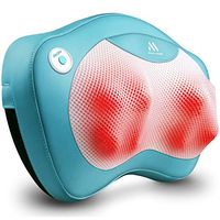 Back Massager Neck Massager with Heat - Christmas Gifts for Girlfriend, Boyfriend, Sister, Brother, Parents- Perfect Presents Idea for Valentines Day, Mothers Day, Fathers Day, Thanksgiving Day - Gift