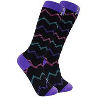 Compression Socks for Women and Men,WXXM Athletic Running Socks for Nurses Medical Graduated Nursing Compression Socks for Travel Running Sports Socks 2 pairs